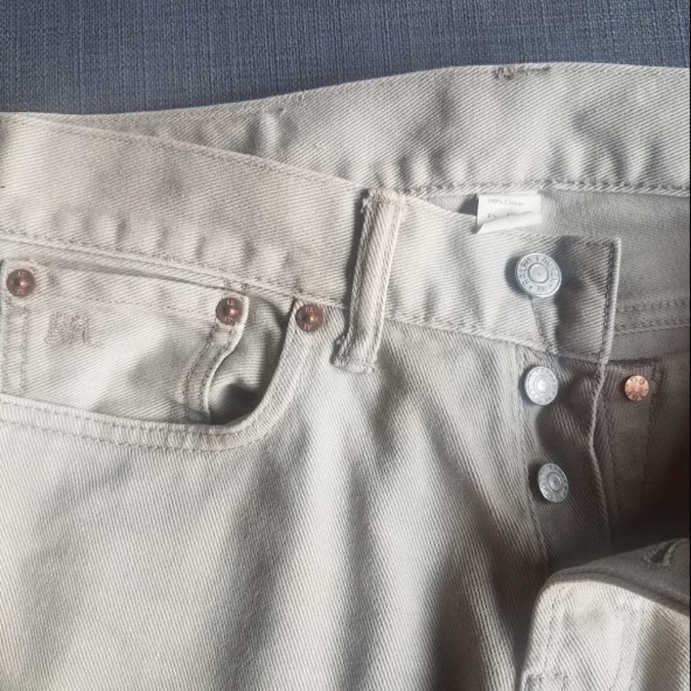 RRL denim slim fit khaki 28x32